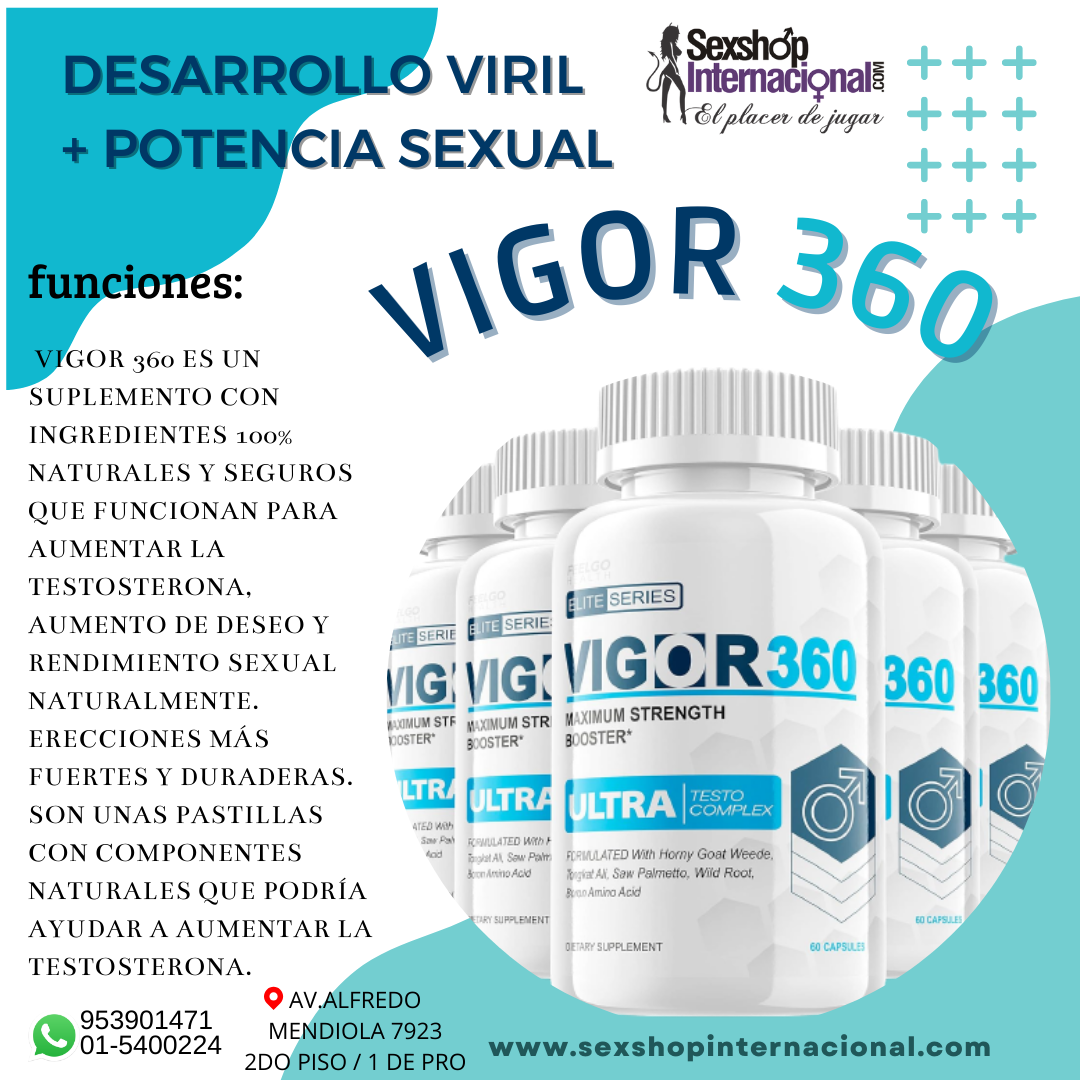 VIGOR 360 AUMENTA TU POTENCIA SEXSHOP LOS OLIVOS